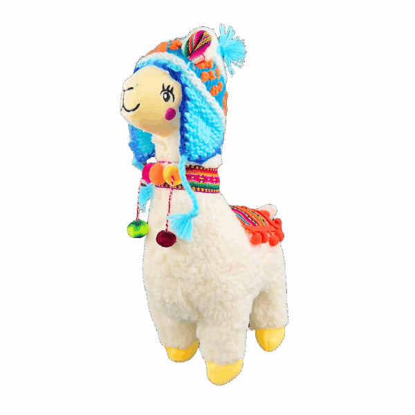 Alpaca De Peluche color blanco