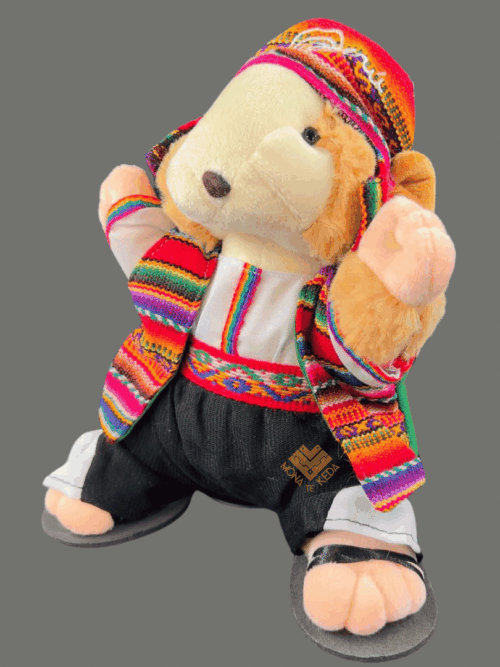 Cuy Peluche Andino – con Traje Típico peruanaso