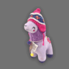 Peluche de llamita morado