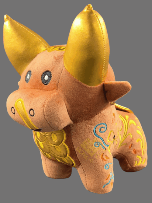 Peluche Toro Artesanal