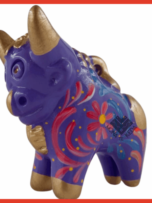 TORITO PUCARA MORADO Torito de Pucará "color morado" (Tamaño 2)
