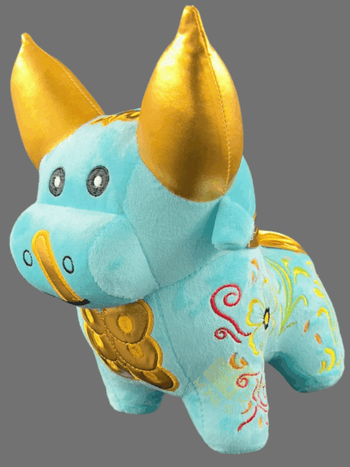 Peluche Toro Artesanal