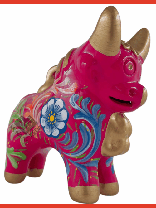 Torito de Pucará "Pasión Andina" (Tamaño 3)