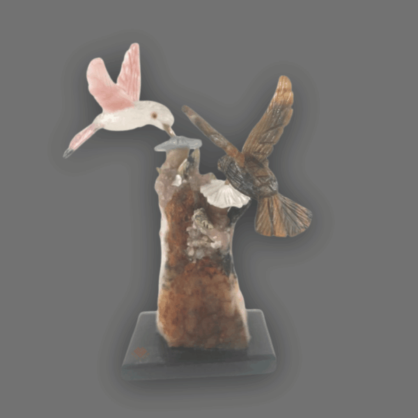 13-4.png Pareja de colibrí piedra semipreciosa