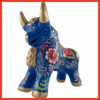 Torito de Pucará "color azul" (Tamaño 4)