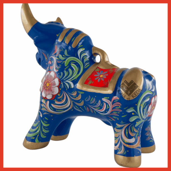 Torito de Pucará "color azul" (Tamaño 4)