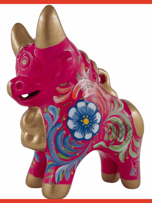 Torito de Pucará "Fuerza Andina" (Tamaño 3)