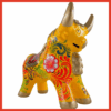 Torito de Pucará "color amarillo" (Tamaño 4)