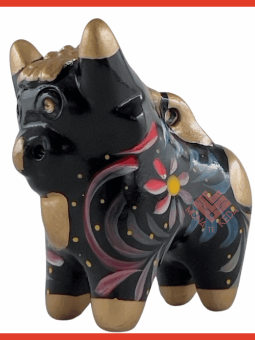 Torito de Pucará color negro (Tamaño 1)