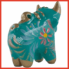 Torito de Pucará "color verde jade" (Tamaño 1)