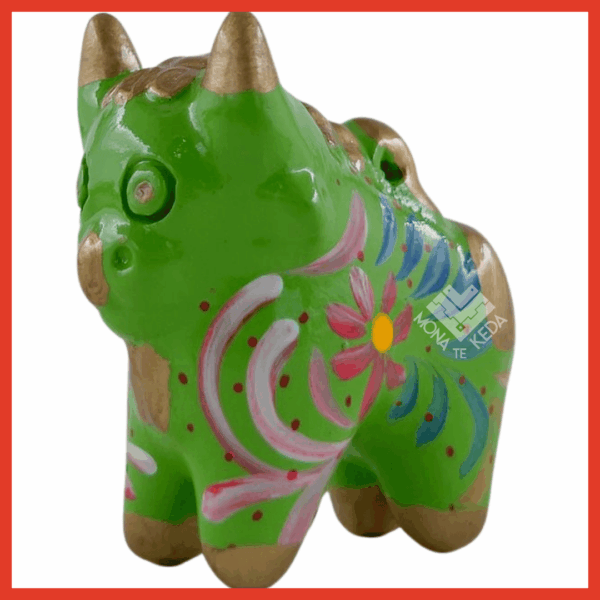 TORITO DE PUCARA VERDE Torito de Pucará "color verde" (Tamaño 1)