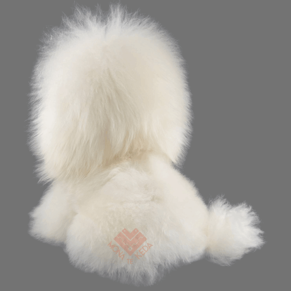 León de fibra de alpaca Majestuosidad y suavidad