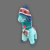 Peluche de llamita turquesa