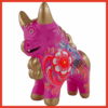torito pucara rosado Torito de Pucará "Rosa de los Andes" (Tamaño 3 )