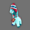 Peluche de llamita turquesa