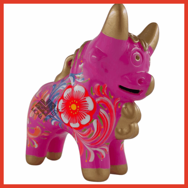 26-1.png Torito de Pucará "Rosa de los Andes" (Tamaño 3 )