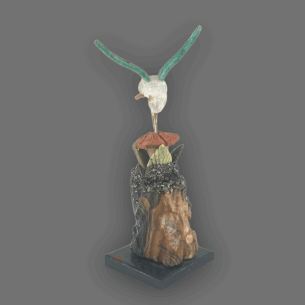 colibrí de piedra semipreciosa