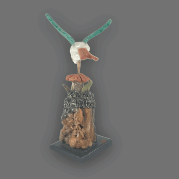 colibrí de piedra semipreciosa