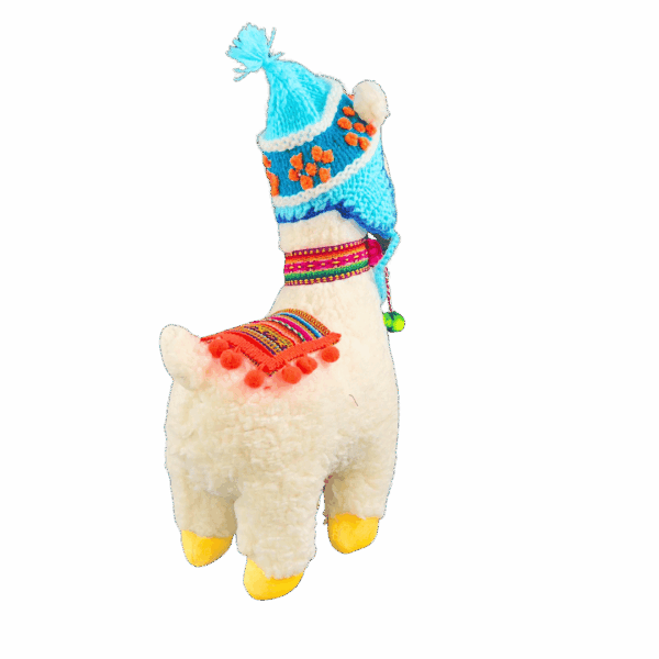 Alpaca De Peluche color blanco