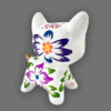 30-5.png gatito de cerámica blanco