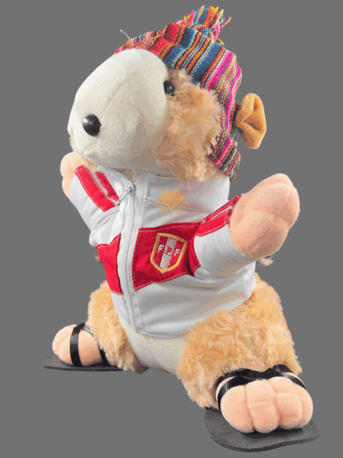 Cuy Peluche Andino – con Camiseta de la Selección Peruana