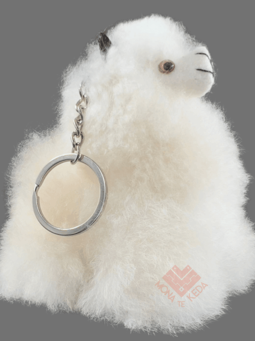 Llavero de alpaca en fibra de alpaca