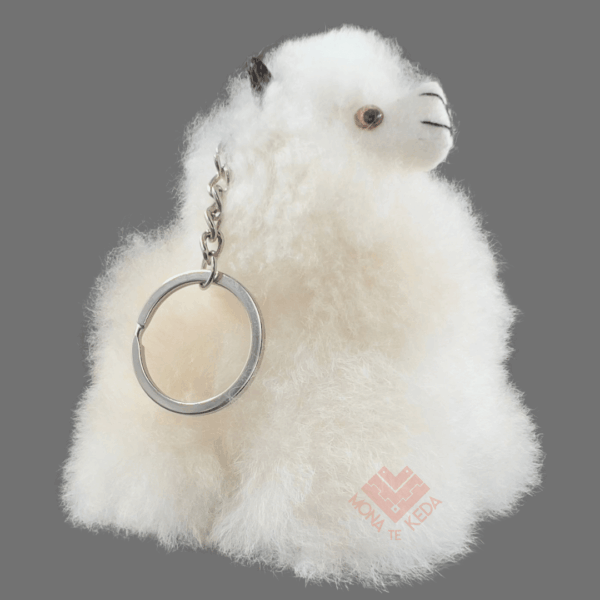 Llavero de alpaca en fibra de alpaca