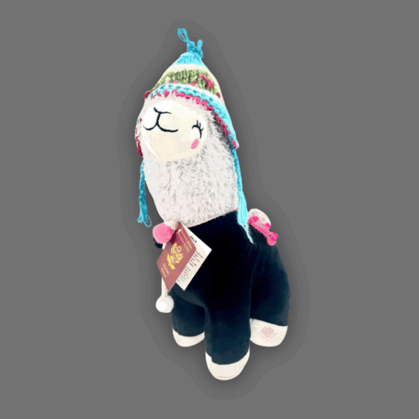 Peluche de llamita negro