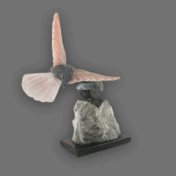 colibrí de piedra semipreciosa