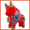 torito pucara rojo Torito de Pucará "Fuego Andino" (Tamaño 3 )