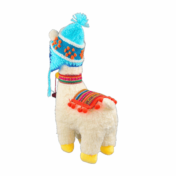 Alpaca De Peluche color blanco