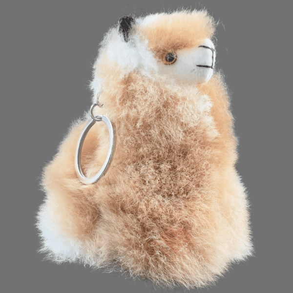 42-4.png Llavero de alpaca marrón
