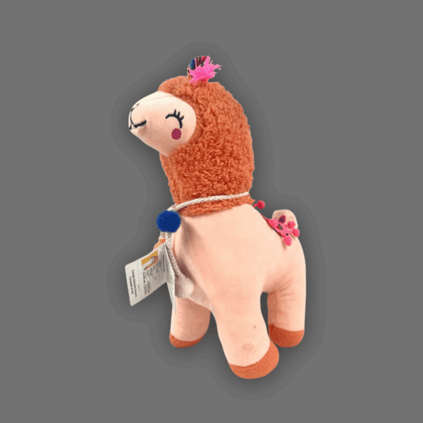 Peluche de llamita beige