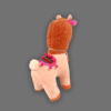 Peluche de llamita beige