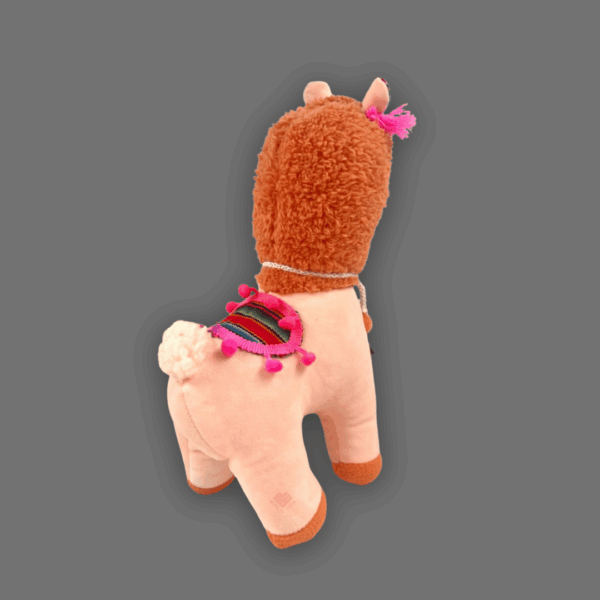 Peluche de llamita beige