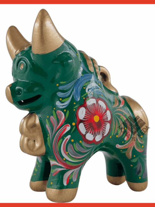 Torito de Pucará "Esperanza Andina" (Tamaño 3)