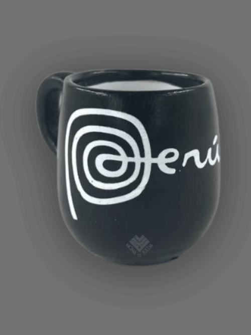 taza de Perú color negro
