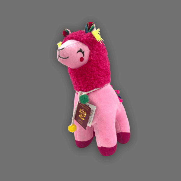 54-1.png Peluche de llamita rosado