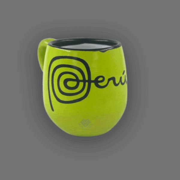 taza de Perú color limón