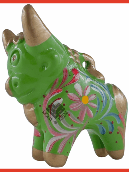 Torito de Pucará "Valle Esmeralda" (Tamaño 2)