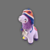 Peluche de llamita morado