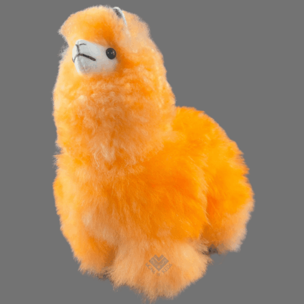 Llama Andina de color Naranja (Tamaño 2)