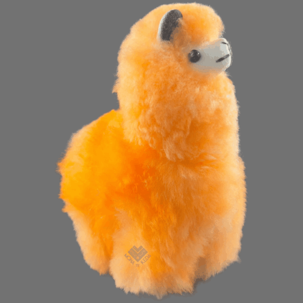 Llama Andina de color Naranja (Tamaño 2)
