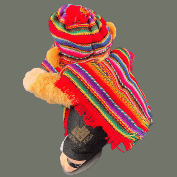 Cuy Peluche Andino – con Poncho y Chullo peruanaso