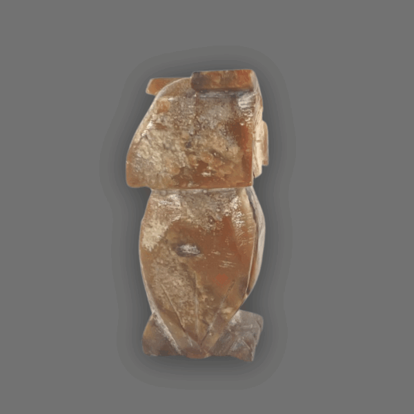 Búho de piedra semipreciosa