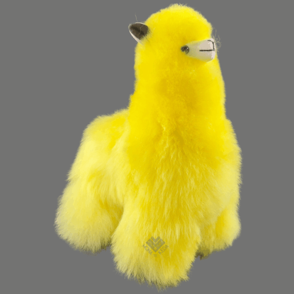 Llama Andina de color Amarilla (Tamaño 2)