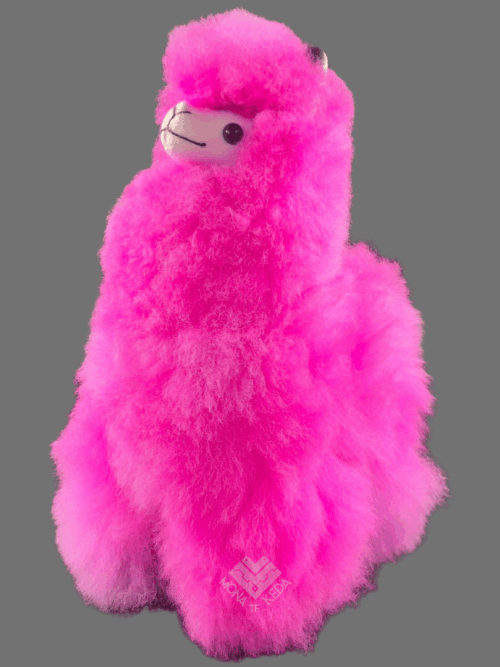Llama Andina de color Fucsia (Tamaño 2)