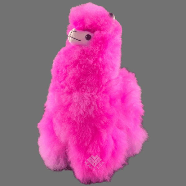 Llama Andina de color Fucsia (Tamaño 2)