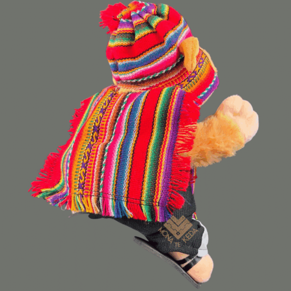 Cuy Peluche Andino – con Poncho y Chullo peruanaso