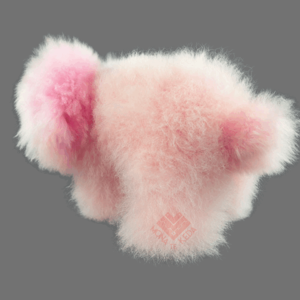 Elefante de color rosa Suavidad y ternura